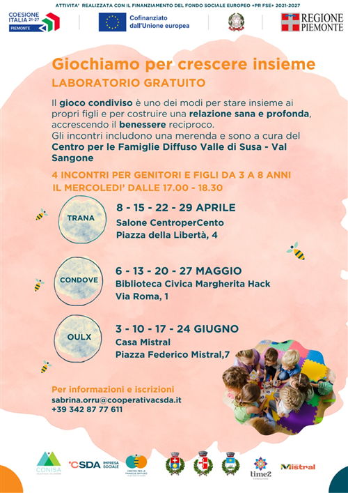 Giochiamo per crescere insieme