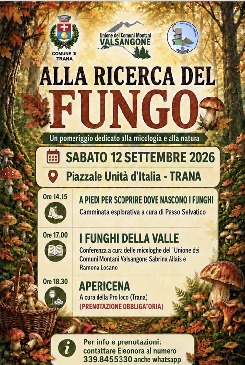 Evento "Alla ricerca del fungo"