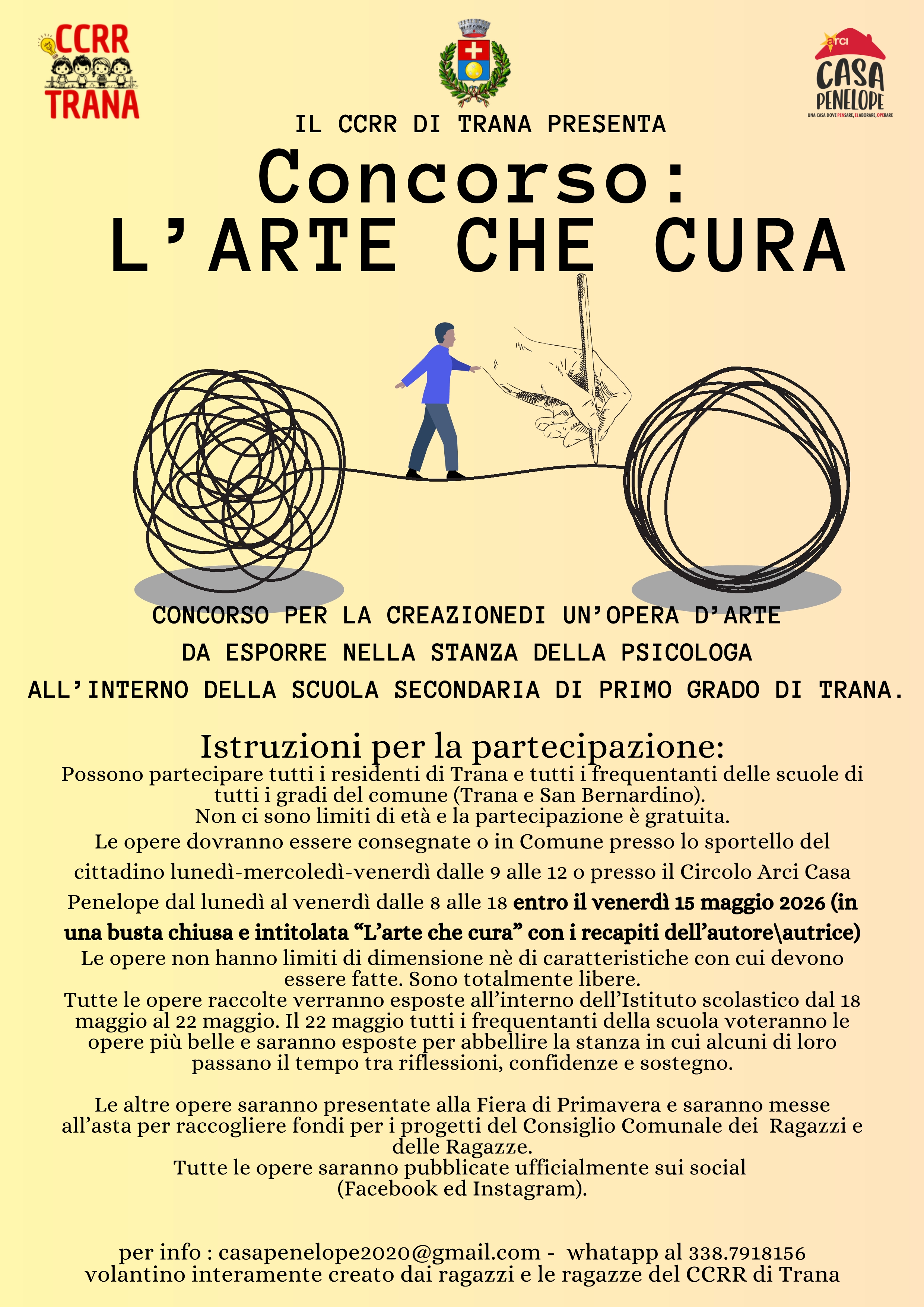 Concorso: l'arte che cura
