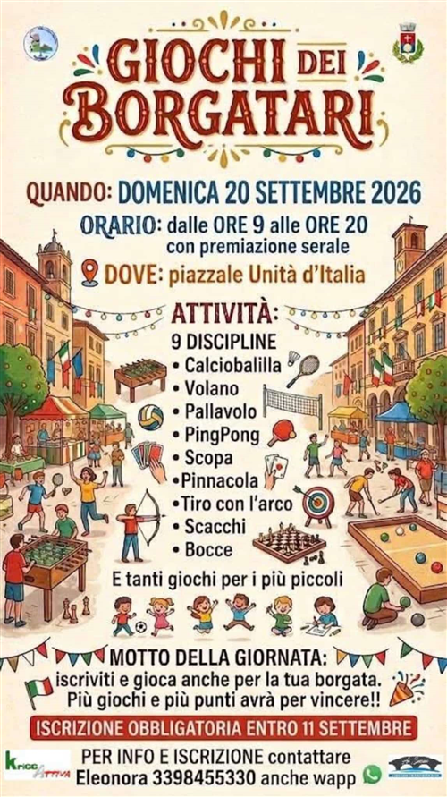 Evento "Giochi dei Borgatari"